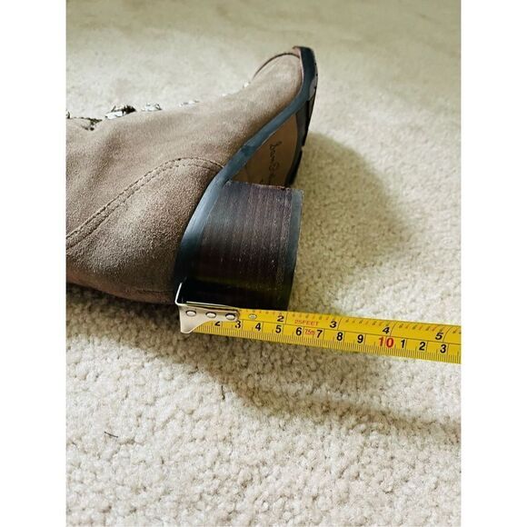 Sam Edelman Tie Up Ankle Manchester Flint Gray Boot sz 8 - Picture 8 of 8